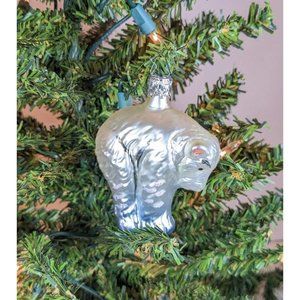 Polar Bear Inge Glas Old World Christmas Ornament